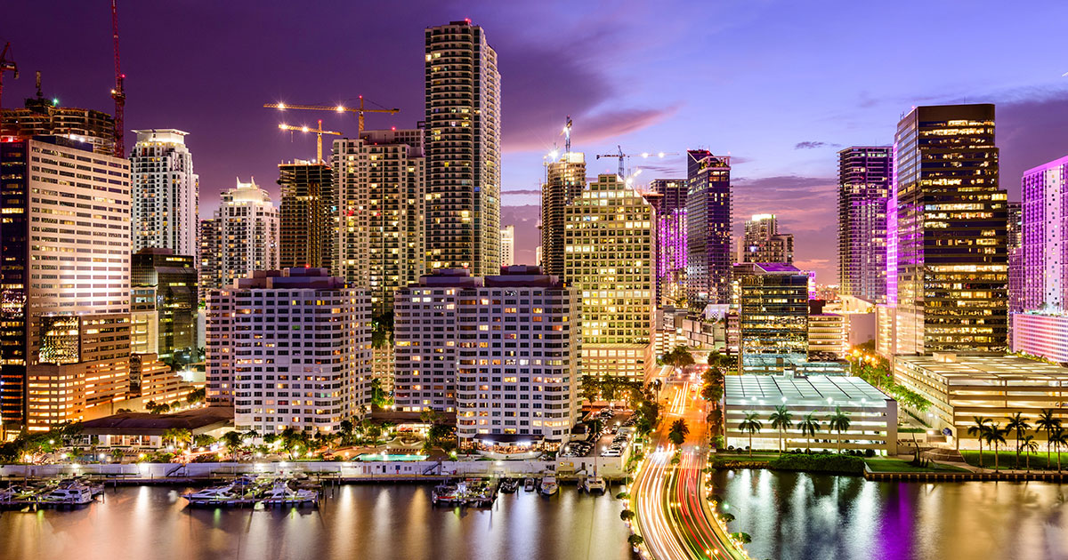 Strategies Miami At Night